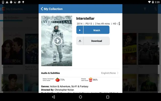 Flixster Video android App screenshot 2